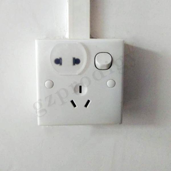 Power Gear Plastic Outlet Covers Shock Prevention Child Safe Plug Protector Easy Install Outlet Plug Covers