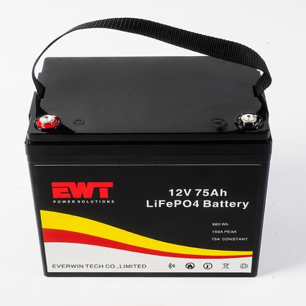 Bateria elétrica híbrida plug-in recarregável IFR32650 12v 100ah lifepo4 bateria para barco