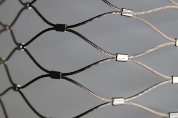 Stainless Steel 304/316 Anti falling/dropping Rope Mesh Fence Strong Toughness