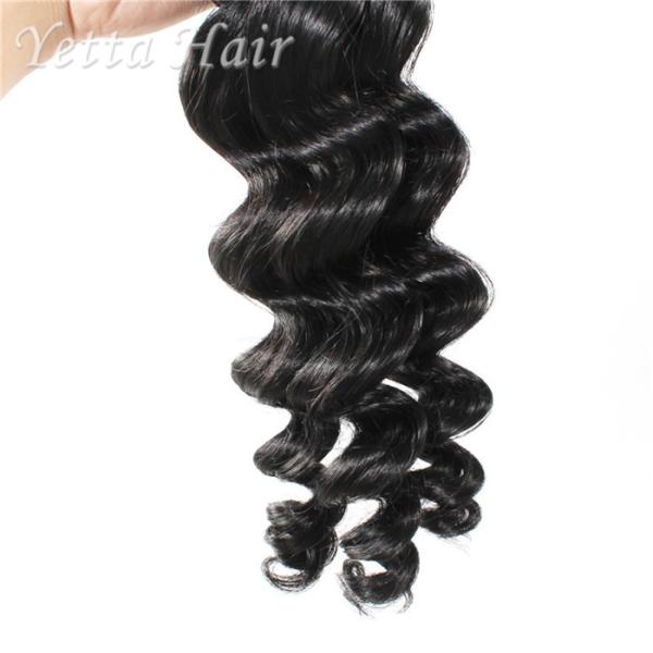 Onda cambojana não processada do cabelo do Virgin da onda fraca nenhum produto químico