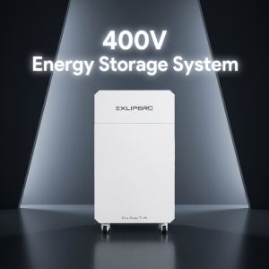 400V High Voltage LiFePO4 Energy Storage System 16kWh Expandable to 256kWh for Solar Inverter Systems