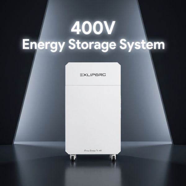 400V High Voltage LiFePO4 Energy Storage System 16kWh Expandable to 256kWh for Solar Inverter Systems