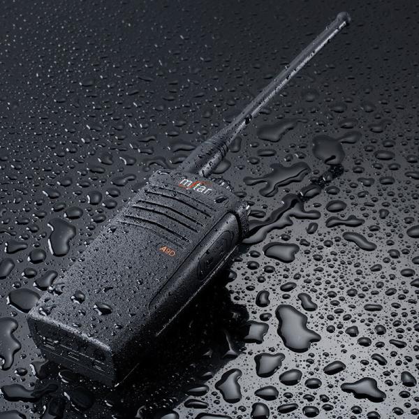 Radio numérique bidirectionnelle A9D IP54 étanche à l'eau et à la poussière commutation numérique analogique longue portée walkie-talkie