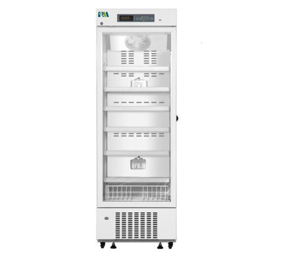 312L Promed Pharmacy Medical Refrigerator Store Biomedical Products with Single Glass Door