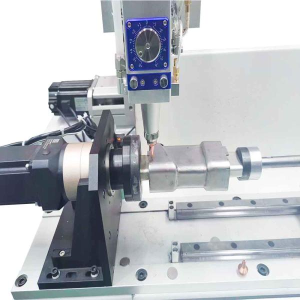 High Precision Low Noise Pipe Laser Cutting Machine For Cutting Arc Grooving Hollowing
