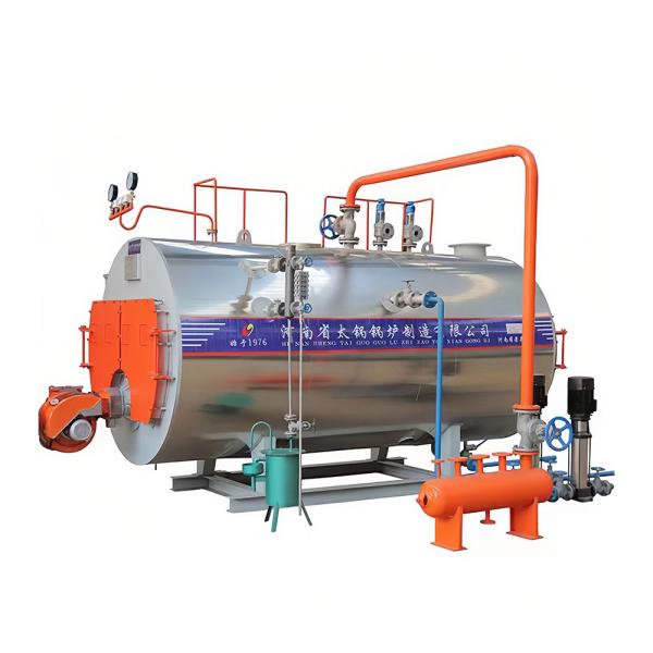 Calderas de vapor de aceite de gas industriales PLC con temperatura de vapor de 1,0 MPa 194 C