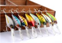 12.5G 10CM Rock Fat Salmon Bait 4 Plastic Lures For Sea Fishing Hard