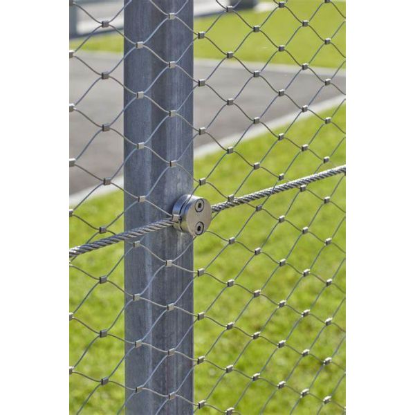 Custom Ferrule Type Inox 316 Wire Rope Net Flexible Stainless Steel Cable Webnet X Tend Mesh