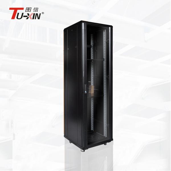Dustproof Locking Network Cabinet High Capacity 800 Kg Loading International Standard