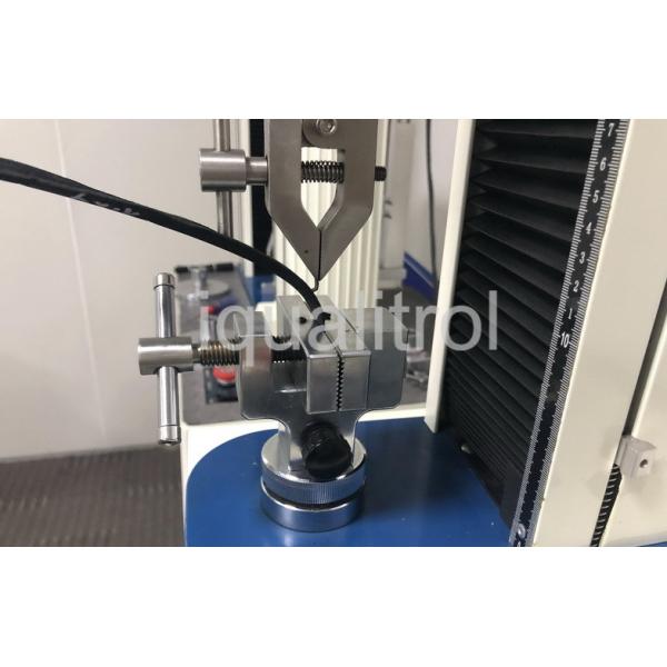 Touch Controller Single Column Tensile Testing Machine 5KN / Material Testing Equipment