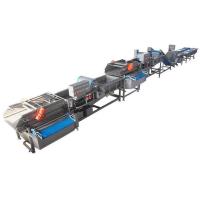 Bolhas SUS304 1000 kg/H Linha de lavagem de vegetais