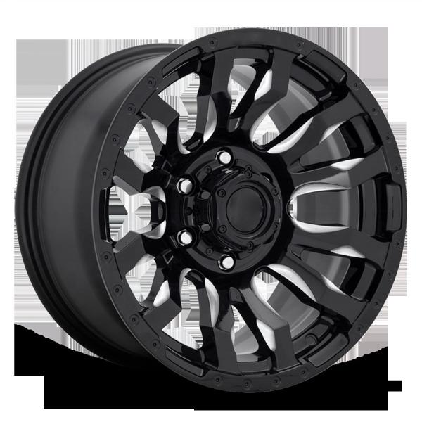 Black Bronze R20 6x139.7 Wheel Multi Spoke Design For Offroad Car