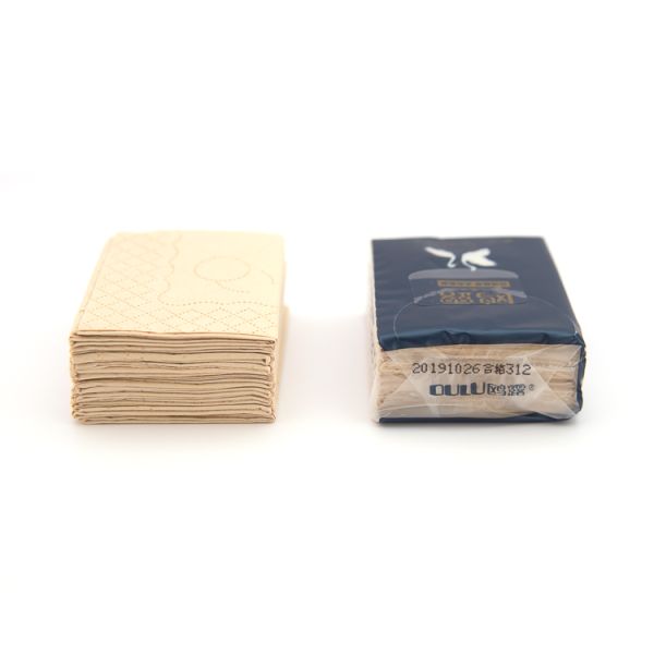 OULU Paper 3Ply 10 Sheets Portable Bamboo Mini Facial Pocket Pack Tissue