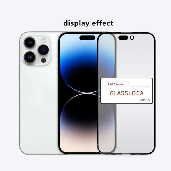 Touch OCA Glass Front Outer Screen For IPhone 14 14plus 14 pro 14 pro max