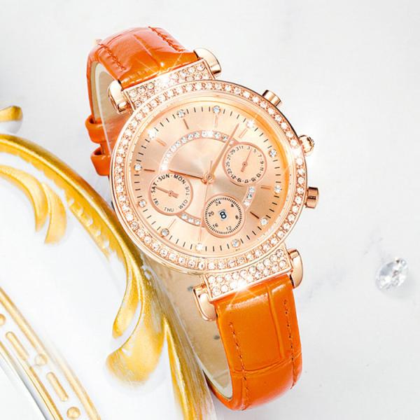 Fashion Luxury Quartz Watch For Women Waterproof Diamond Watches