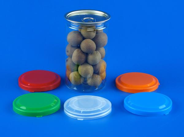 Clear Small Round Plastic Containers For Food Storage 69 . 5 * 120MM Outside