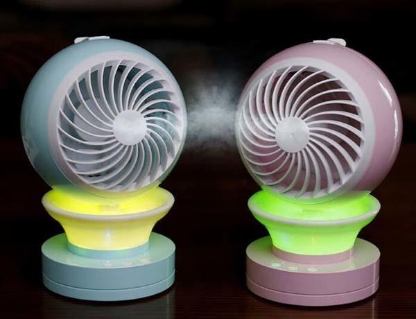 Hot Selling USB Mini Spray Refrigeration Mini Fan Desk Water Spray Humidify Cooling Mini Fan