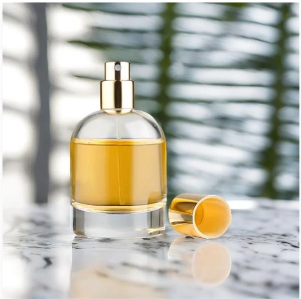 Round 100Ml Perfume 10Ml Glass Bottle Parfum