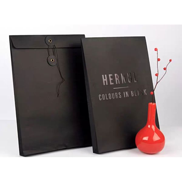 A4 A5 Kraft Paper Gift Card Envelopes Black White Brown 5x7