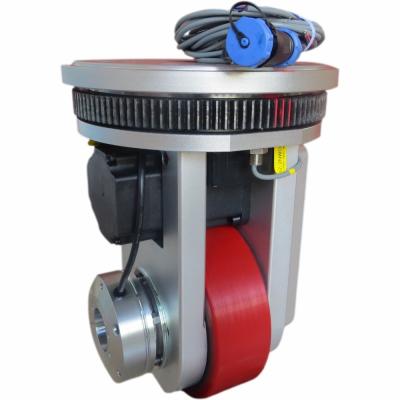 rodas verticais de Mecanum da empilhadeira do AGV de 24V 1.5KW, grandes rodas de direção de Mecanum