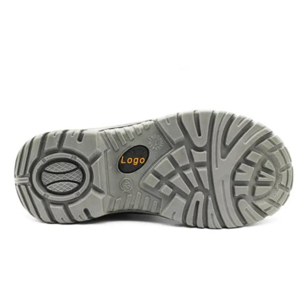 Ingénieurs chaussures de sécurité industrielles en acier orteil imperméable chaussures de sécurité en cuir lisse