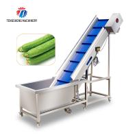 Levage et transport des matériaux pré-écumants de fruits et légumes pour l'équipement de soutien de la ligne d'opération