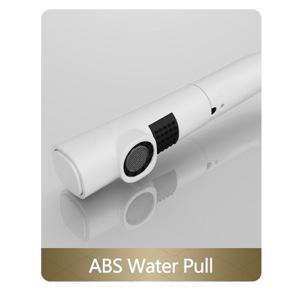 Antiseptic Zinc Alloy 360 Degree Rotating Faucet Dual Mode Lift Pull For Bathroom