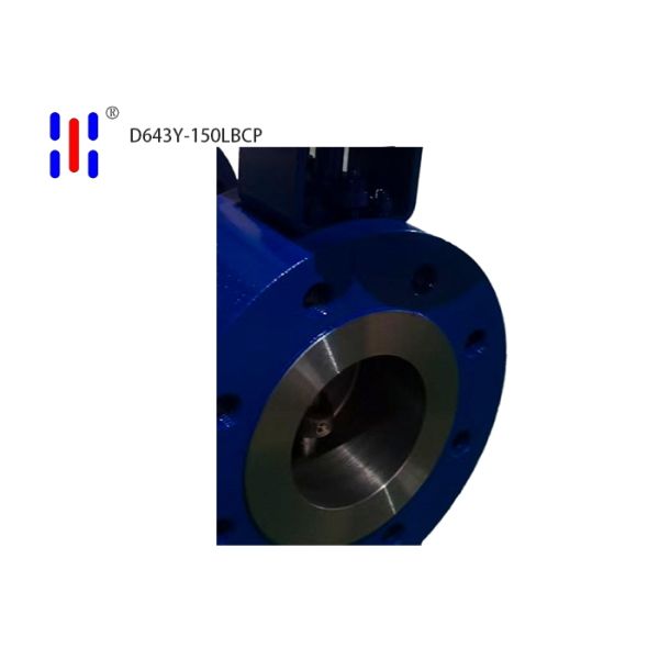 Carbon Steel Flanged 150LB Pneumatic Triple Offset Butterfly Valve 304 Disc