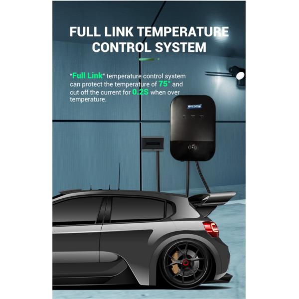 J1772 Evse Level 2 Type 2 EV Charger Electric Vehicle Charging Station Portable 7Kw