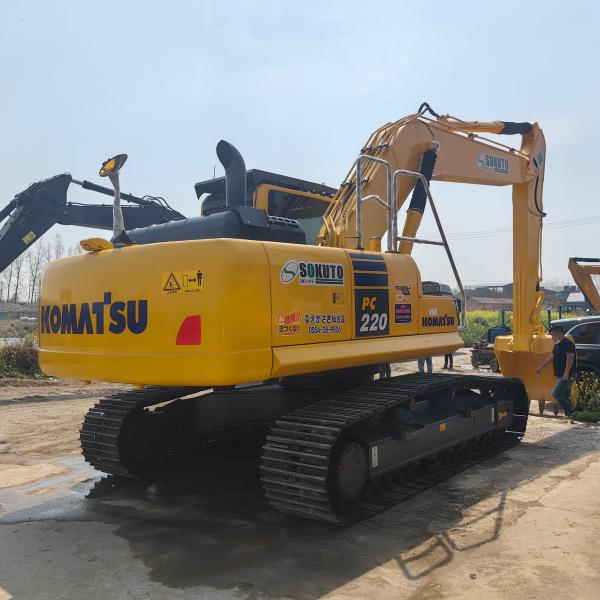 Komatsu Pc220 Used Excavator 22ton Pc220-8 Crawler Backhoe Machine