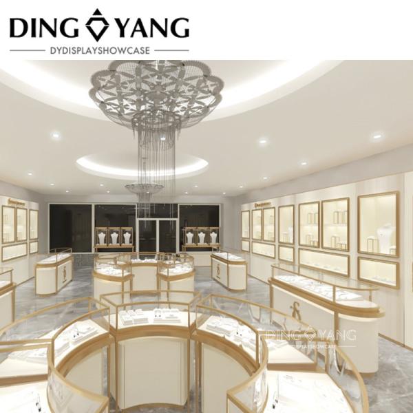 Diamond Jewellery Showroom Design Combination Of Practicality And Beauty