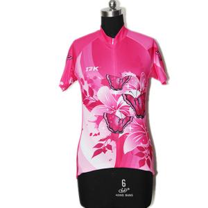 Normal Anti - Slip Road Cycling Clothing Light Weight With Front Zipper