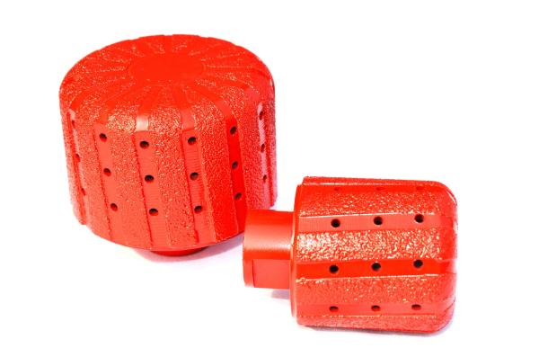 Vacuum Brazing Diamond Drum Wheel For Stone Grinding Uneven Surfaces
