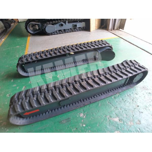 5.5 ton Payload Rubber Undercarriage Chassis for Construction Machines in High Demand