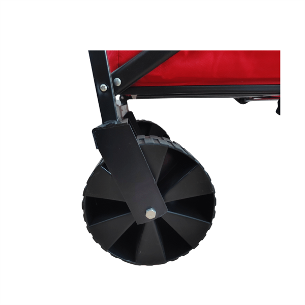 Roll Container All Terrain Wheel Camping Beach Collapsible Wagon Folding Cart