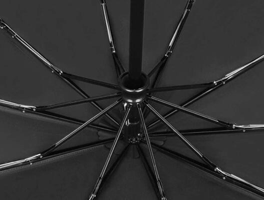 Зонтик рамки стеклоткани 3 нервюр створок 10 Windproof для людей