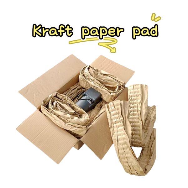 70+70 GSM Paper Cushion Pads Brown Kraft Pad For Smartphones