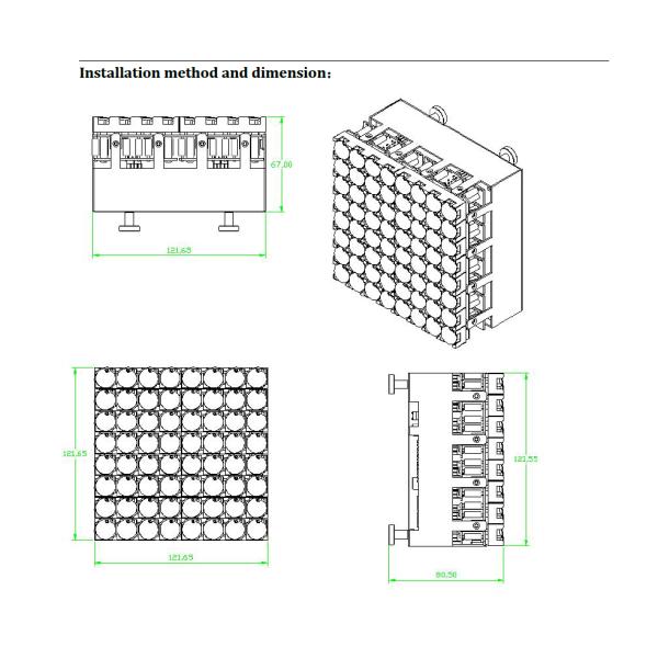 Магнитный дисплей 55 дюймов для рекламы