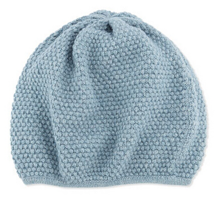 New Designed Metallic Knit Mushroom Hat with fashion style