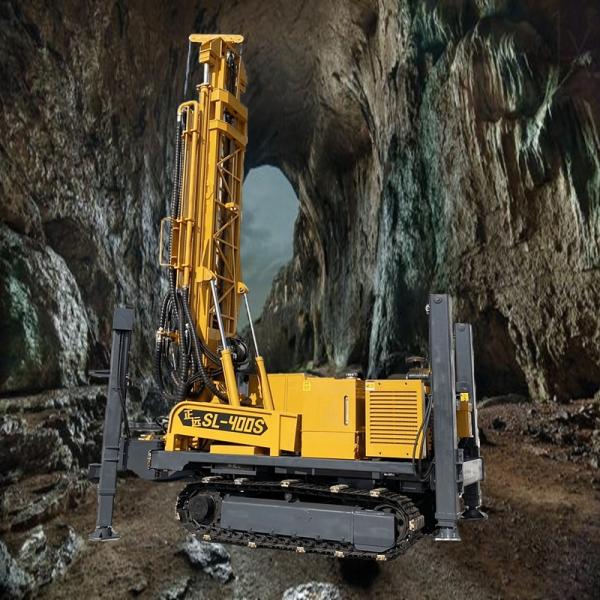 400Meters Crawler Water Well Drilling Rig 190KW Truck Mounted Borehole Drilling Machine