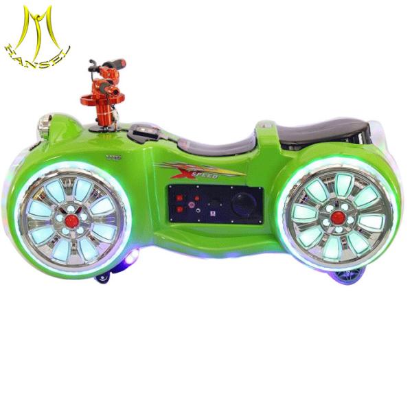 Hansel  electronic children outdoor rides game machines entertainment motorbike