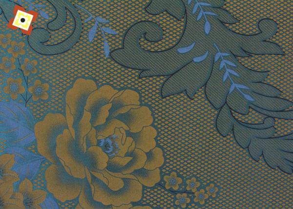 100% Polyester Cotton Mattress Quilting Fabric Warp Knitted Printed Skin Friendly