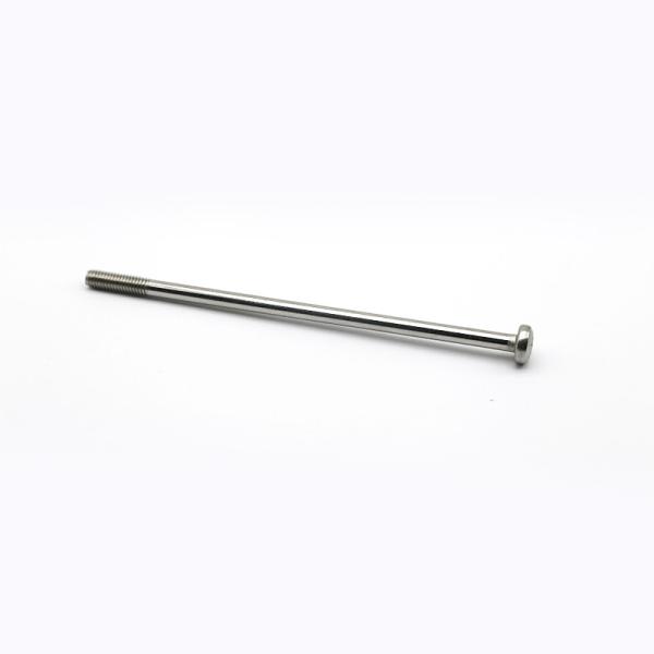 Cold / Hot Heading Customized Stainless Steel Long Bolts Electroplating Surface Treatment