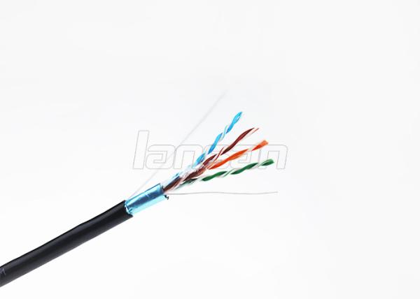 Cabo ethernet do ftp Cat5e do HDPE 0.51Because 24AWG do PE do PVC