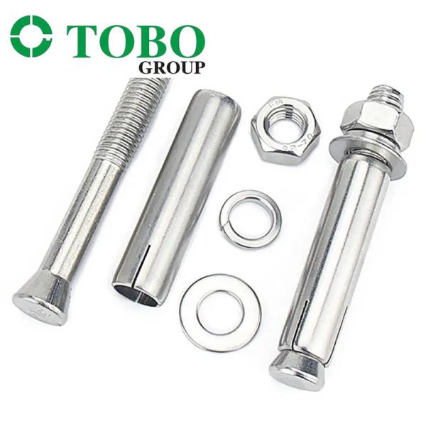 High Strength Sleeve Expansion Anchor Bolt With Washer And Hex Nut