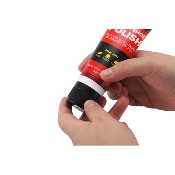 Черно-коричневый кремовый ботинковый полировщик губка аппликатор шланг упаковка шланг кожаный ботинки глазурь эфирный полировщик