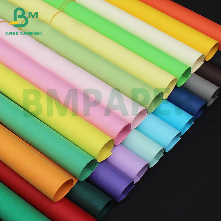 Color Offset Paper 80gsm Uncoated Color Cardstock For Printing Цветная офсетовая бумага 80 гм Непокрытая цветовая карточка для печати