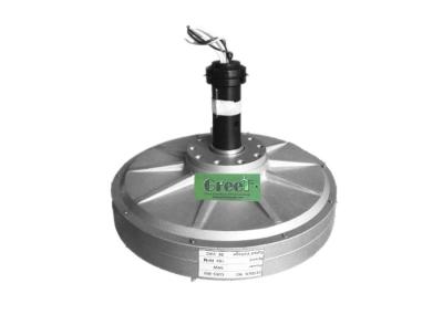 gerador de ímã permanente de 1KW Coreless, gerador coreless vertical de baixa velocidade