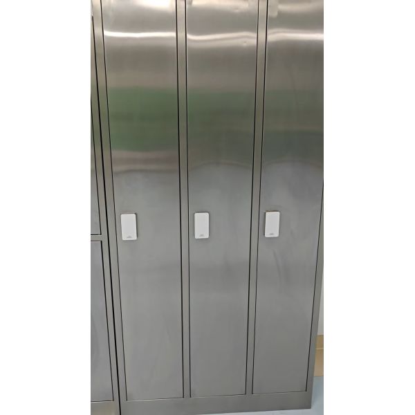 Cleanroom Changing Room Locker | Stainless Steel Personnel Wardrobe for Gowning Areas