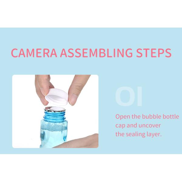 Сертификат CE игрушки EN71 камеры пузыря музыки света детей